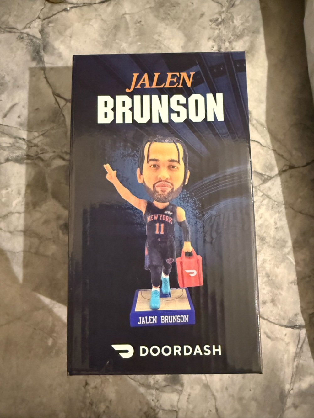 Rare Jalen Brunson x Door Dash Bobble Head